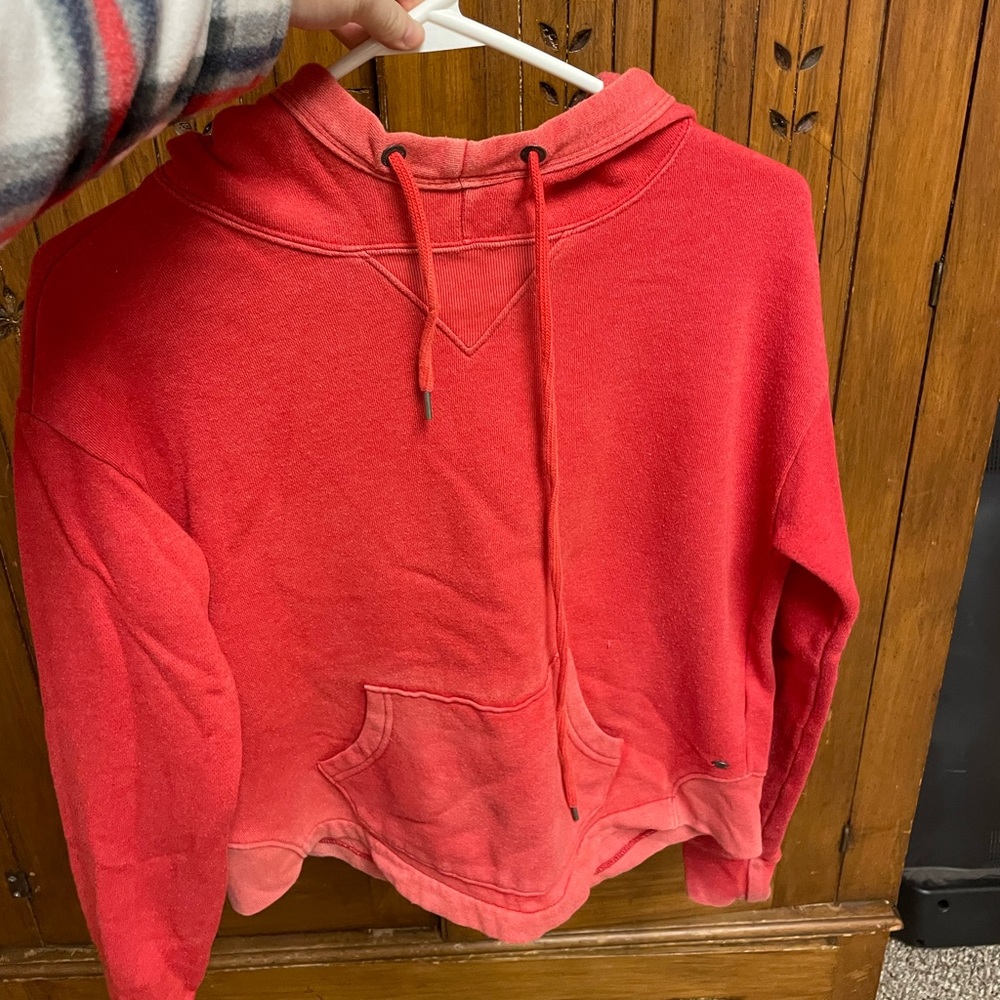 Red American Eagle hoodie